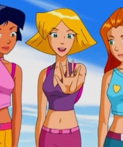 Sam Alex Clover Totally Spies paint by numbers