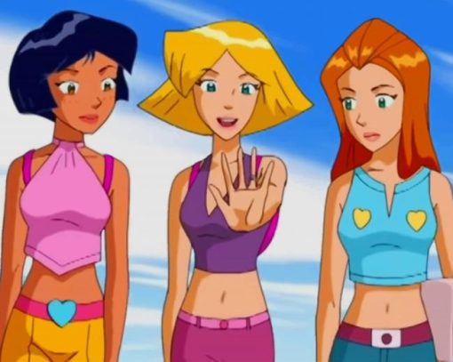 Sam Alex Clover Totally Spies paint by numbers