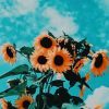 Aesthetic Summer Sunflowers paint by number