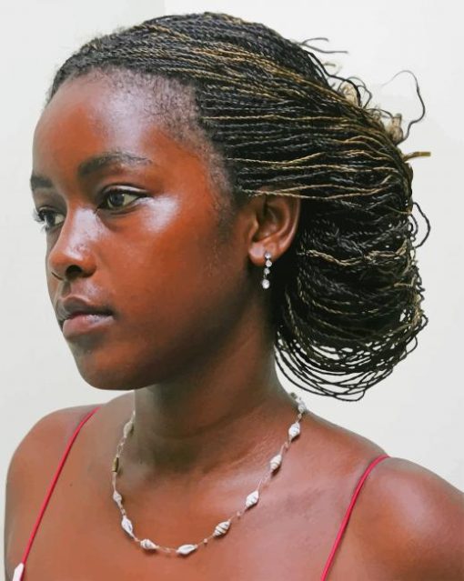 african girl skin color kenya painting bu numbers