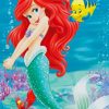 Ariel Mermaid paint by numbers