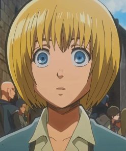 Armin Attack On Titan apint by numbers
