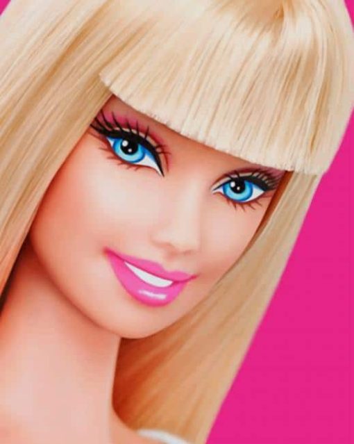 Barbie paint by number