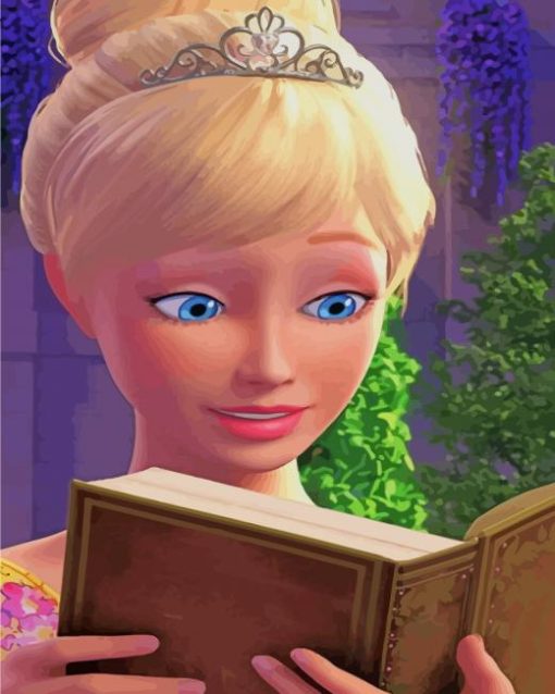 Barbie Princess Disney paint by numbers