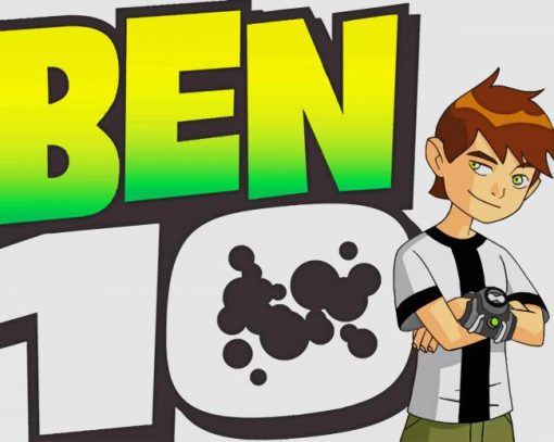 Ben 10 paint by numbers
