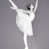 Black And White Ballet Dancer paint by numbers