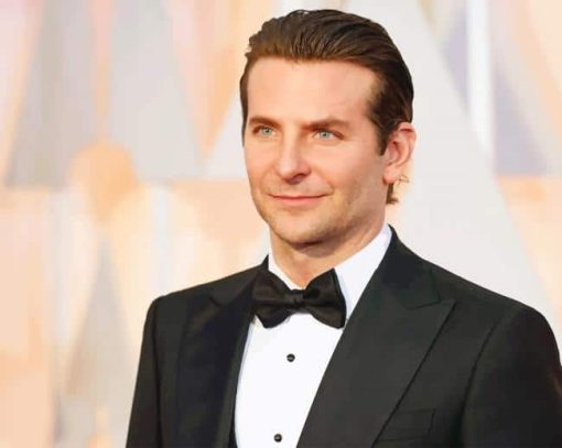 Bradley Cooper Actor paint by numbers