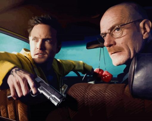 Breaking Bad paint by number