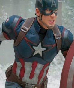 Captain America paint by numbers