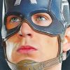 The iron man capitain america painting by numbers