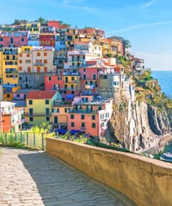 Cinque Terre National Parkital Italy paint by numbers