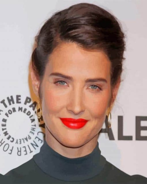 Cobie Smulders Actress paint by numbers