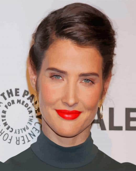 Cobie Smulders Actress paint by numbers