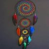 Colored Dream Catcher paint by number