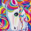 Colorful Unicorn paint by number