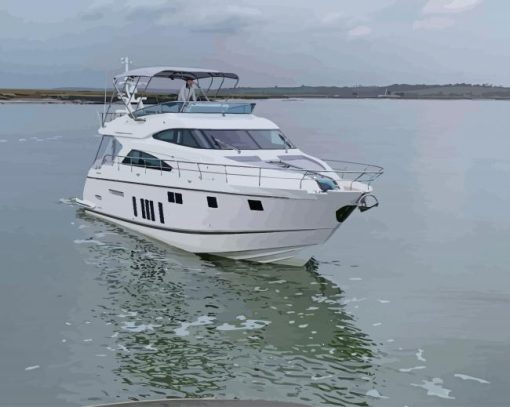 Fairline Yachts Boat paint by numbers