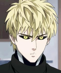Genos One Punch Man paint by numbers