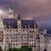 Germany Neuschwanstein Castle paint by number