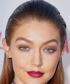 Gorgeous gigi hadid paint by numbers