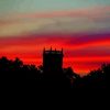 Gothic sunset paint by numbers