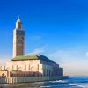 Hassan II Mosque Casablanca paint by number