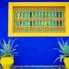 Jardin Majorelle Moroccan traditions paint by number