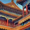 Lama Temple Japan paint by numbers