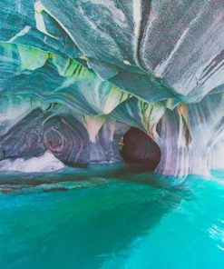 Marble Cave Chile paint by numbers