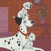 One Hundred And One Dalmatians paint by numbers