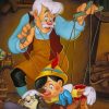 Pinocchio Disney paint by numbers