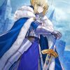 Saber Fate Say Night paint by numbers