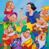 Snow White And The Seven Dwarfs paint by numbers