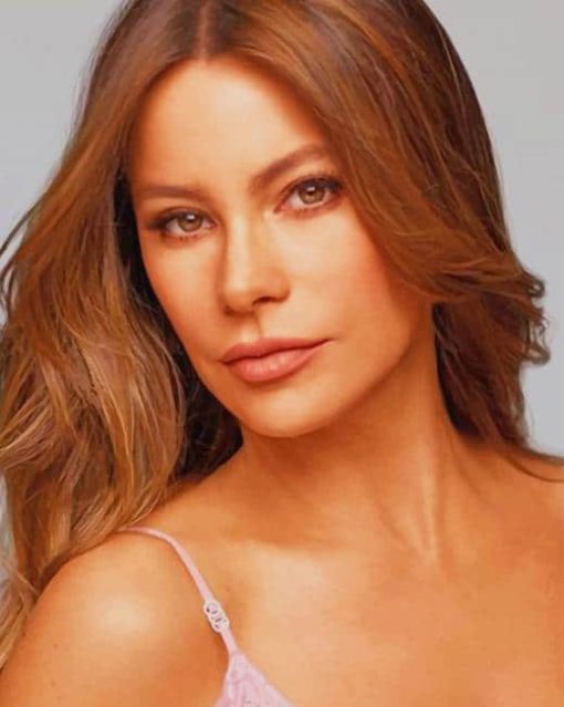 Sofia Vergara American Actress paint by numbers