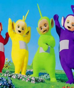 Teletubbies paint by numbers