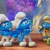 The Smurfs paint by numbers
