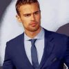 Theo James with Classy Suit paint by numbers