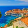 Walls Of Dubrovnik Croatia paint by number