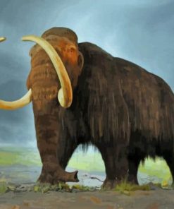 Woolly mammoth paint by number