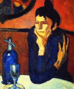 Absinthe Drinker Picasso paint by numbers