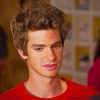 Actor Andrew Garfield paint by numbers