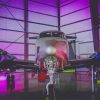 Airplane In A Purple Hall paint by numbers