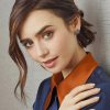 American Actress Lily Collins Paint By Numbers
