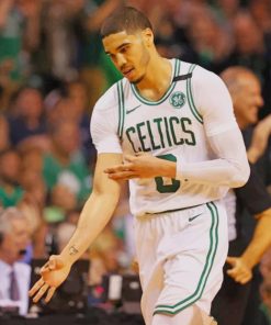 American Player Jayson Tatum paint by numbers