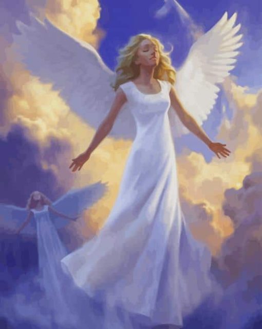 Angel in Heaven paint by numbers