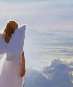 Angel in The Sky paint by numbers