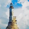 Aniva Lighthouse Sakhali Russia paint by numbers