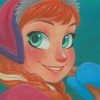 Anna Frozen paint by numbers