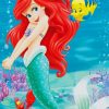 Ariel and Her Friends Disney paint by numbers