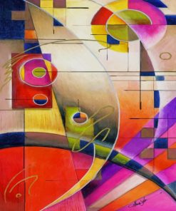 Art Abstrait Vassily Kandinsky paint by numbers