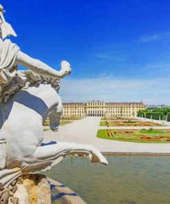 Austria Vienna Schönbrunn Palace paint by number